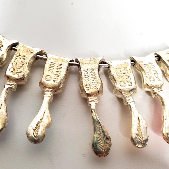 ARMAN FERNANDEZ Sculpture Artisian Paint Tube Necklace - Picture 8 of 8